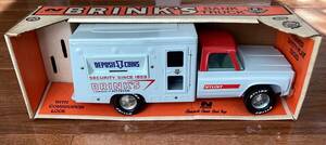Vintage 1970's NYLINT BRINK'S SECURITY Armored Truck Bank Safe RARE NEW w/ BOX 海外 即決