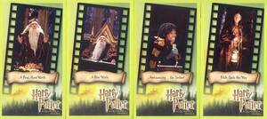 HARRY POTTER AND THE SORCERER'S STONE COMPLETE WIDEVISION BASE CARD SET of 80 海外 即決