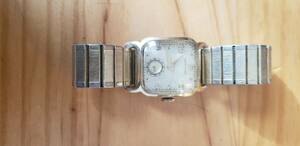 Hamilton Watch 10K Yellow Gold with Speidel Band (Winding and Runs) Antique 1950 海外 即決