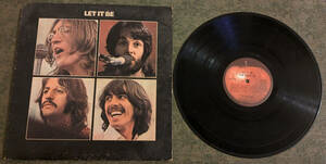 The Beatles - Let it Be - rare vinyl record - original apple lp album 海外 即決