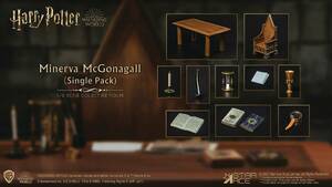 HP Sorcerers Stone Minerva McGonagall Desk 1/6 Figure Accessory Single Star Ace 海外 即決