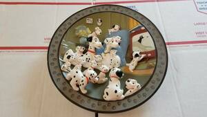 Disney 101 Dalmations 3D Relief Collectors Plate Title: Watch Out,Thunder 海外 即決