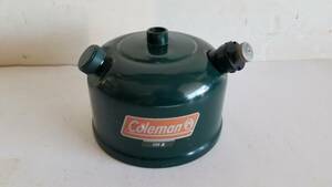 10/92 Coleman 295 The Powerhouse Dual Fuel Lantern Fount /Tank w Fuel Cap & Pump 海外 即決