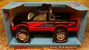 rare 1992 vintage NYLINT Ford Ranger 4x4 pickup truck SUV pressed steel promo 海外 即決