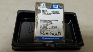 Western Digital Scorpio Blue 80GB 5400RPM ATA-100 8MB Cache 2.5inch Internal HDD 海外 即決