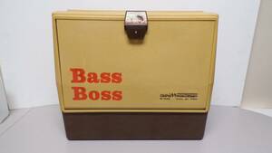 *Vintage Old Pal Woodstream 7500 Bass Boss Tackle Box Good Condition 海外 即決