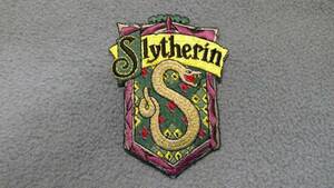 Harry Potter Slytherin House Crest 4x3 In Embroidered Patch Original Book Style 海外 即決