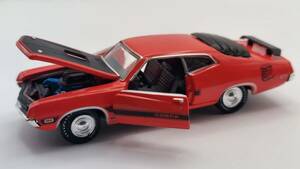 M2 Machines 2017 Detroit Muscle '70 Ford Torino Cobra SCJ - Twister Red 1:64 海外 即決