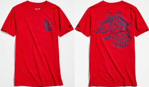 New Era ST. LOUIS CARDINALS 'Fish' Double Sided T Shirt (LARGE) NEW mlb fishing 海外 即決