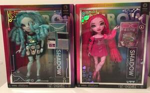 2 SHADOW HIGH DOLLS PINKIE JAMES BERRIE SKIES MGA ENTERTAINMENT RAINBOW HIGH 海外 即決