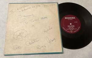 The Talbot Brothers In Songs "Dedicated To You /" LP BERMUDA 10" SIGNE BY ALL 6 海外 即決