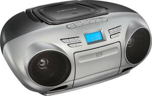 Insignia -AM/FM Radio Portable CD Boombox with Bluetooth -NS-BBBT20 (WITH ISSUE 海外 即決