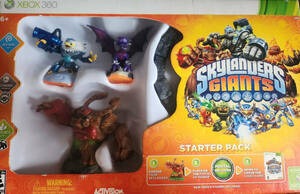 XBOX 360 Skylanders Giants Starter Pack Video Game Figures Portal 2012 NIB 海外 即決