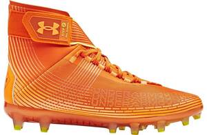 アンダーアーマー Highlight MC 3023716-801 Orange Men's Football Cleats 11 (NEW) 海外 即決