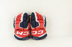 CCM Tacks ASV Pro Ice Gloves Senior Size 13 Navy/Red/White (0307-9551) 海外 即決