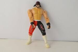 Randy Savage Macho Man 1999 WCW Toybiz Smash N Slam Wrestling Action Figure Red 海外 即決