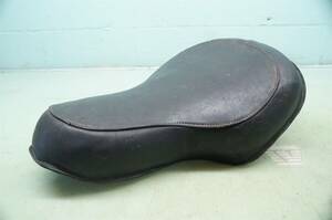 VINTAGE LEATHER BUDDY SEAT KNUCKLHEAD PANHEAD FLATHEAD WL BIG TWIN U DELUXE 海外 即決