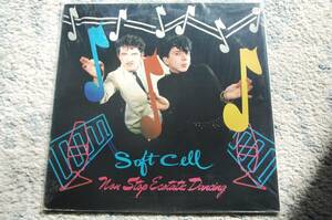 Soft Cell, Non ストップ / Ecstatic Dancing, Celluloid 529815 , VG cover, VG LP France 海外 即決