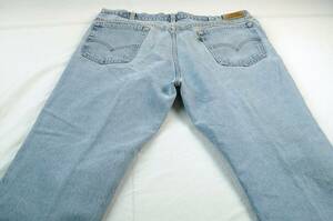 Vintage USA Levi's Men's 36 x 29 (TAGGED 40x30) Leather Tag Jeans ROUGH *U063 海外 即決