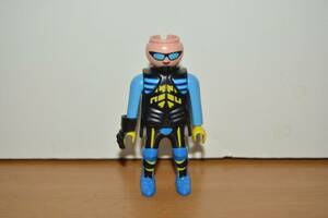 Playmobil 3in. Action Figure w/1 Glove, Missing Hair 2003 海外 即決