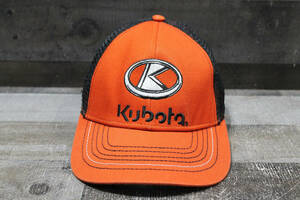 Kubota Tractors Strap Back Trucker Mesh Dad Hat Cap Casual Men Adjustable Orange 海外 即決