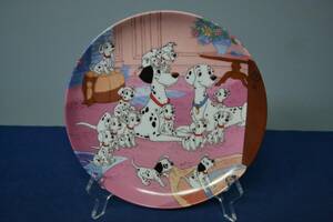 Walt Disney Bradford Watch Dogs 101 Dalmatians Plate 海外 即決