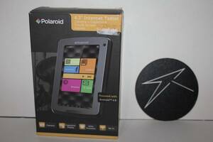 Polaroid 4.3" Internet Tablet PMID4311 BK Android 4.0 Touchscreen 海外 即決