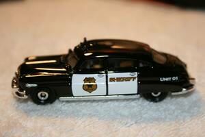 MATCHBOX MBX Valley Sheriff ‘51 Hudson Hornet Black & White Police Car Loose 海外 即決