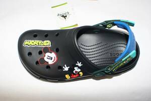 Disney Park 2023 Mickey Mouse & Co Unisex M6/W8 Adjustable Strap Clogs Crocs NIP 海外 即決