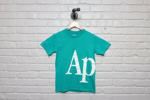90s apple wrap around print tee shirt size small 海外 即決