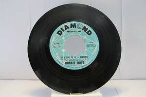 45 RECORD - RONNIE DOVE - A LITTLE BIT OF Heaven / 海外 即決