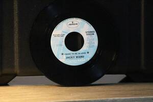 JACKY WARD プロモ 45 RPM RECORD..TD 17-4 海外 即決