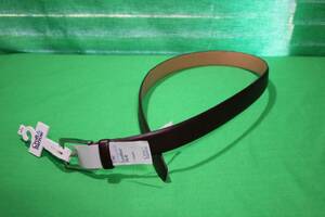 Croft & Barrow Men's Soft Touch Dark Brown Faux Leather BELT Size 30-32 NWT 海外 即決