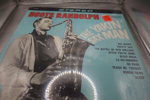 Boots RandoLPh The Yakin' Sax Man Used Record LP original バイナル album 海外 即決