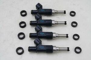 2004-2006 YAMAHA YZF R1 FUEL INJECTORS SET OF 4 2006-2015 FZ1 OEM TESTED CLEANED 海外 即決