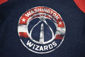 Touch Stadium Womens NBA Washington Wizards Distressed Print Shirt NWT M 海外 即決