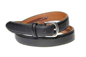 L.L.Bean Black Leather Dress Money Travel Belt MADE IN USA Men's Size 36 海外 即決