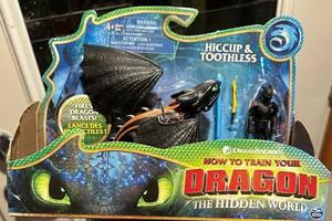 How to Train Your Dragon 3 HICCUP & TOOTHLESS ACTION FIGURE SET Spin Master new 海外 即決