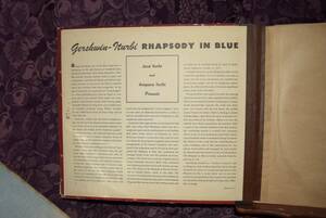 Gershwin Rhapsody In Blue 2x 7インチ8 LP Jose Amparo Iturbi DM 517インチ RCA Victor VG+/VG+ 海外 即決