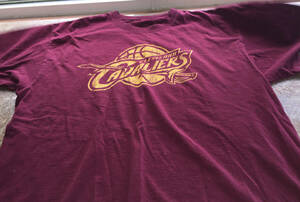 Cleveland Cavaliers Promo T-Shirt (Men's Large) Sponsored by Cleveland Clinic 海外 即決