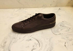 新品! Common Projects 'Achilles' Low Top Sneaker Moka メンズ 10 US 43 Eur MSRP $447 海外 即決