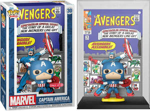 Funko POP! Comic Cover Captain America Marvel #30 [Target Exclusive] INHAND 海外 即決