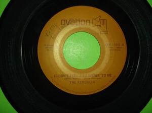 TRY ME AGAIN BY THE KENDALLS 45 RPM 7" VOCAL POP 海外 即決