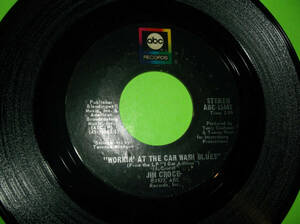 WORING AT THE CAR WASH BLUES BY JIM CROCE 45 RPM 7" 1973 ABC RECORDS 海外 即決