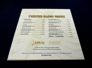 Jerry Garcia Twisted Radio Waves Dr. Demento Bonus Disc CD 1972 Grateful Dead JG 海外 即決