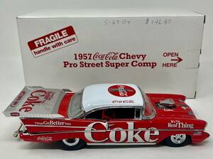 Danbury Mint - 1957 Coca-Cola Chevy Pro Street Super Comp 海外 即決