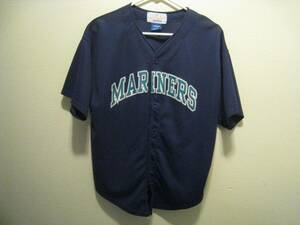 Starter Seattle Mariners #24 KEN GRIFFEY JR Blue Jersey (Youth L) 海外 即決