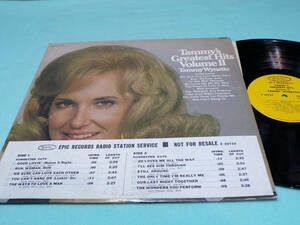 Tammy Wynette, Tammy's グレイテスト・ヒッツ Volume II PROMO, バイナル Record 海外 即決