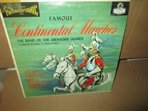 CONTINENTAL MARCHES - BAND OF GRENADIER GUARDS レア LP Album London VG+ 海外 即決