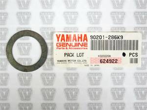 Yamaha NOS NEW 90201-286K9 Plate Washer FJR VK WR YFM YZ 海外 即決